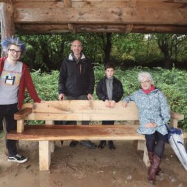 New Benches Installed in Shelter